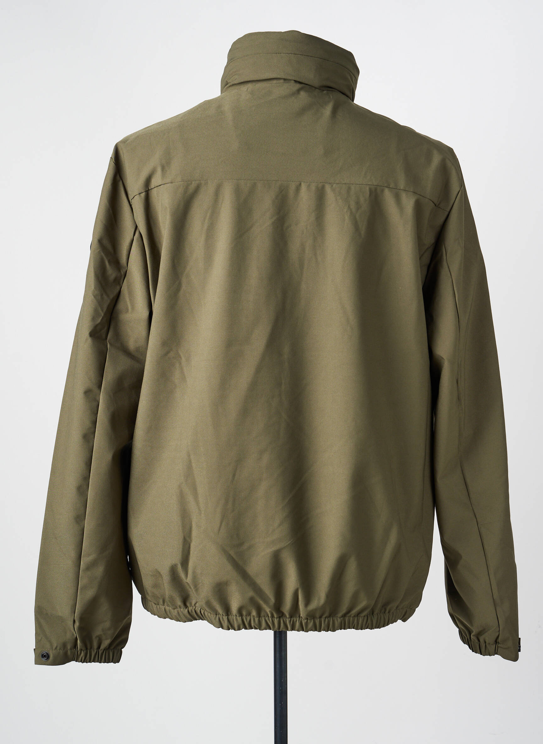 Coupe-vent poches a capuche vert NO EXCESS homme
