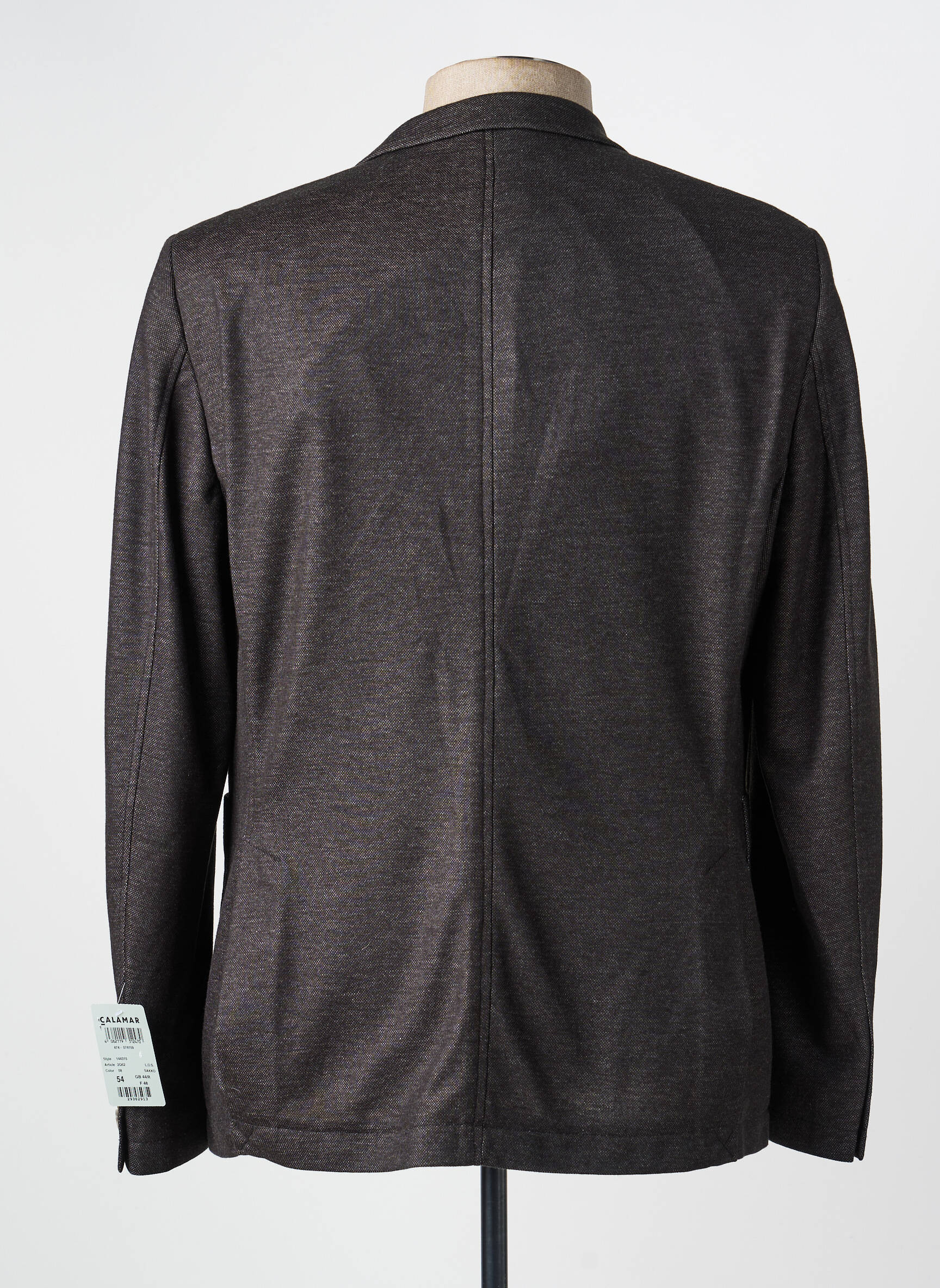 Blazer tissage chiné gris CALAMAR homme