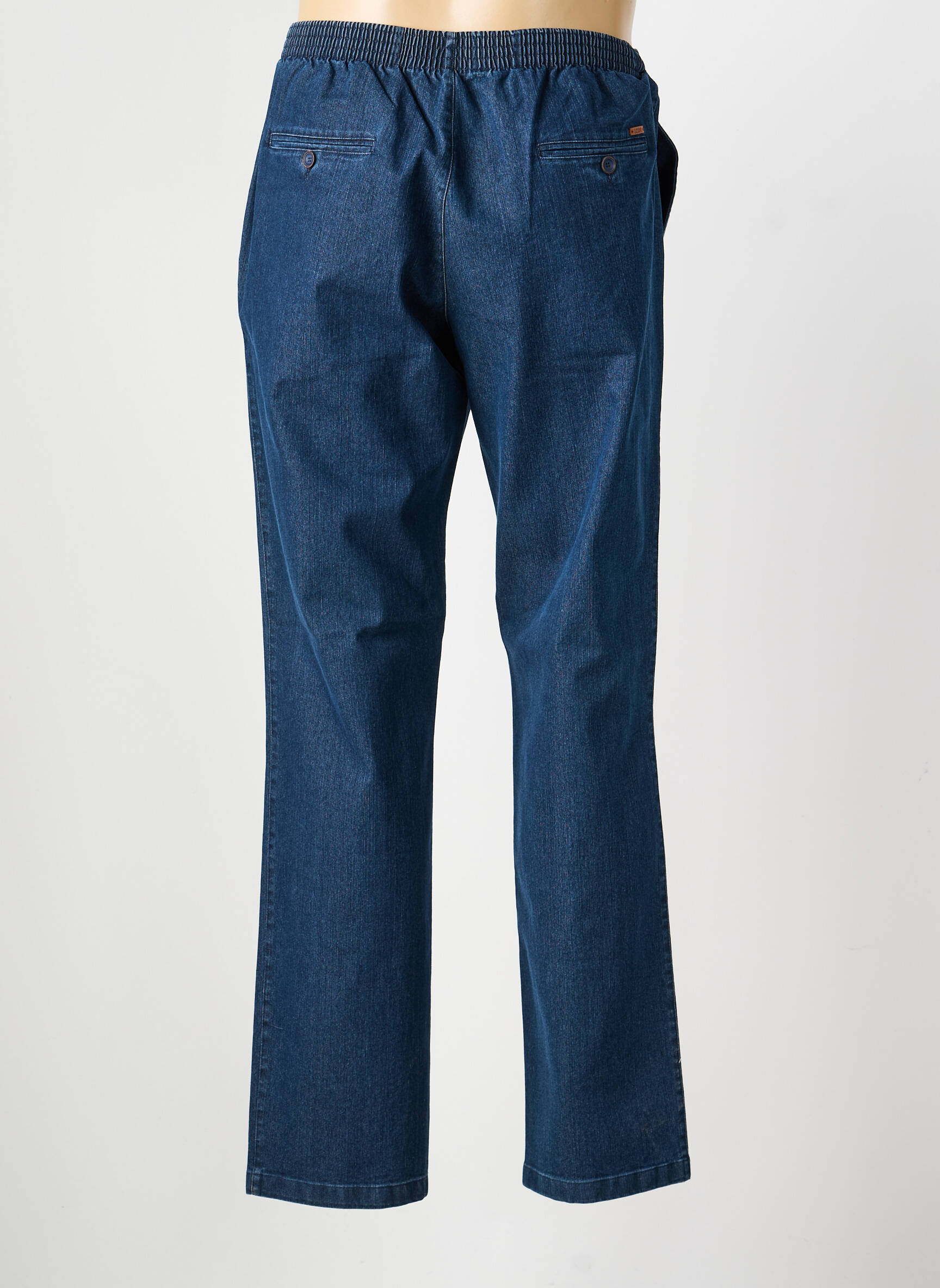 Pantalon chino stretch taille normale bleu LCDN homme