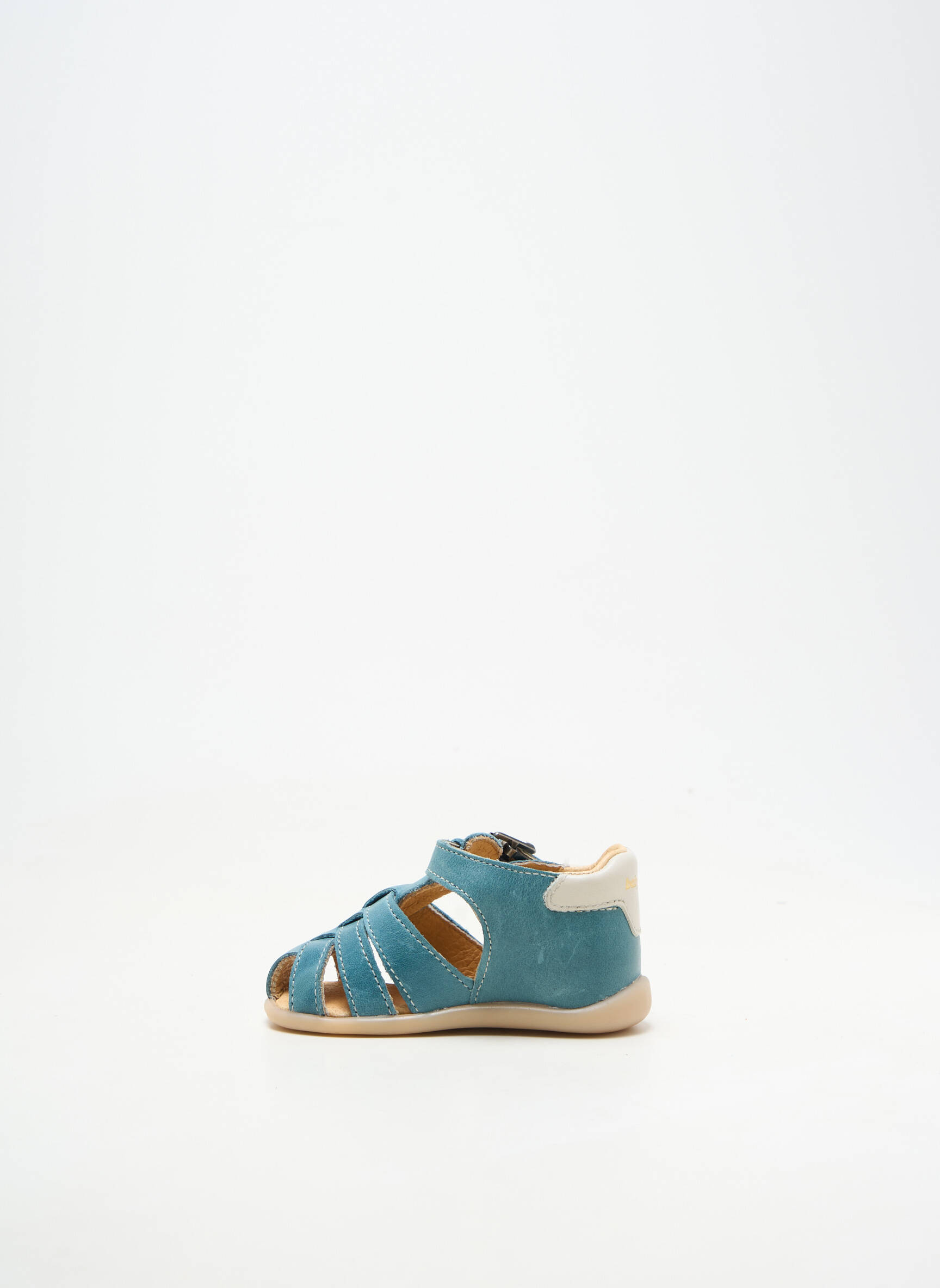 Sandales/nu pieds type de semelle anatomique bout rond bleu BABYBOTTE garçon