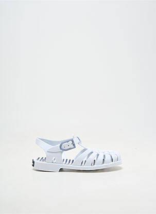 Chaussures aquatiques matière lisse talon bas blanc MEDUSE enfant