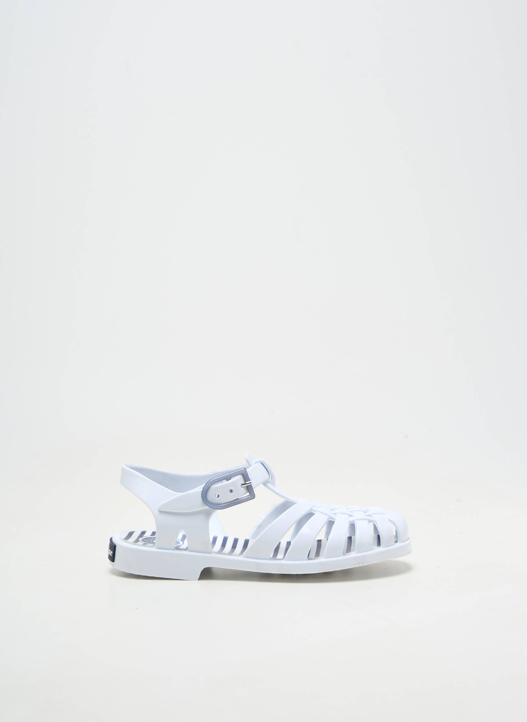 Chaussures aquatiques matière lisse talon bas blanc MEDUSE enfant