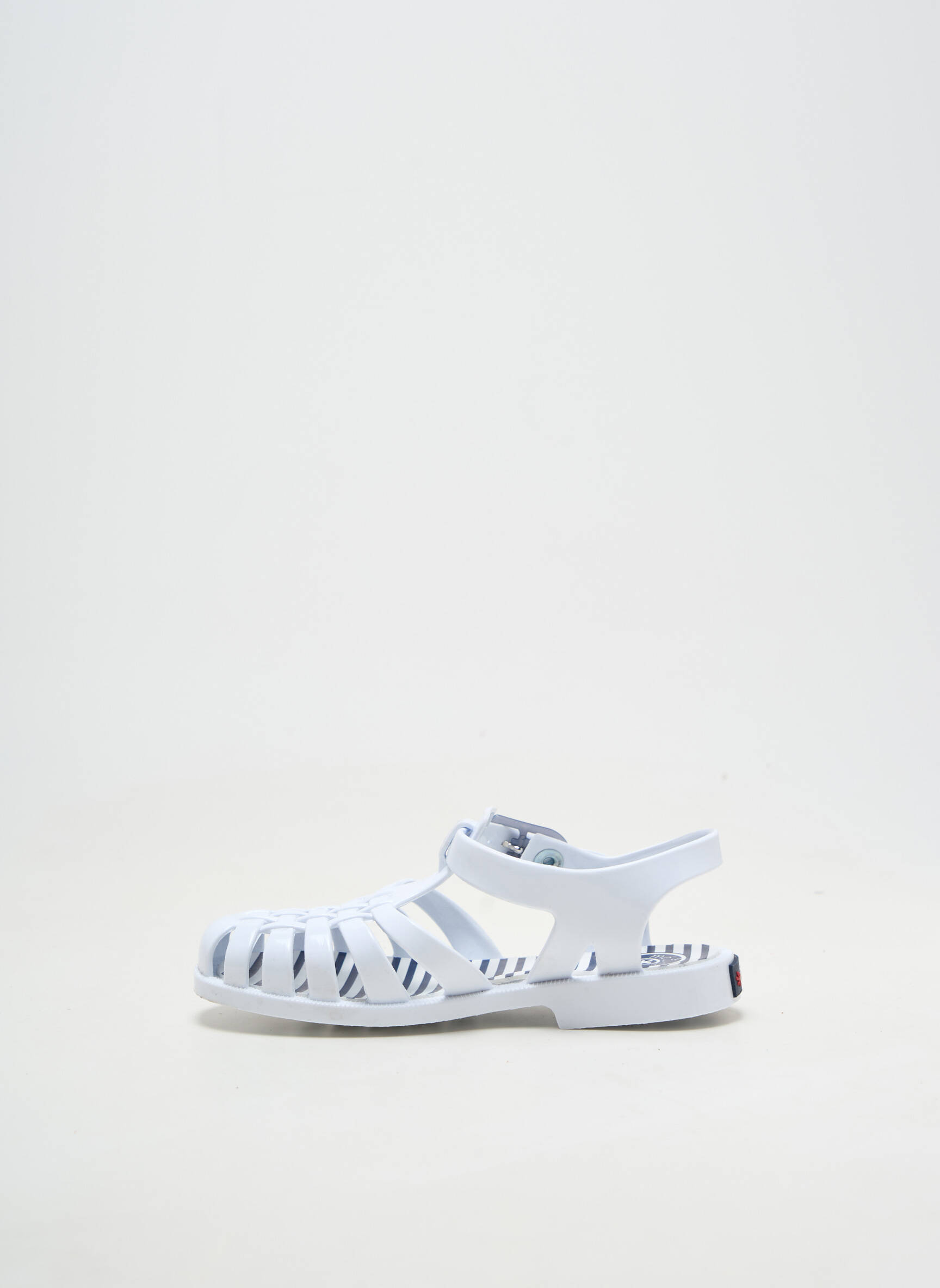 Chaussures aquatiques matière lisse talon bas blanc MEDUSE enfant