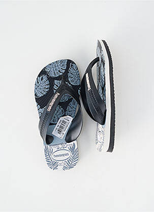 Tongs bout rond gris HAVAIANAS enfant