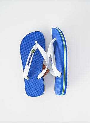 Tongs bout rond bleu HAVAIANAS enfant