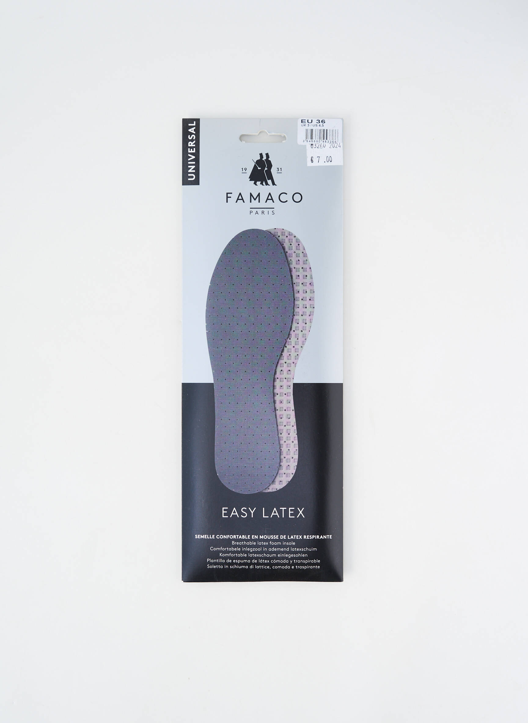Semelles gris FAMACO homme