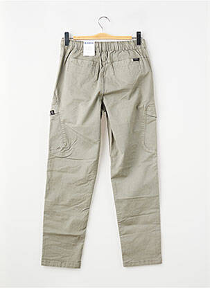 Pantalon cargo slim taille élastique vert GARCIA garçon