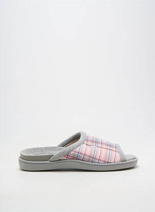 Chaussons/pantoufles talon plat jusqu'à 3cm gris ROAL femme