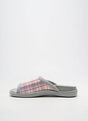 Chaussons/pantoufles talon plat jusqu'à 3cm gris ROAL femme