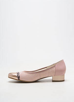 Ballerines carré talon plat jusqu'à 3cm rose SWEET femme