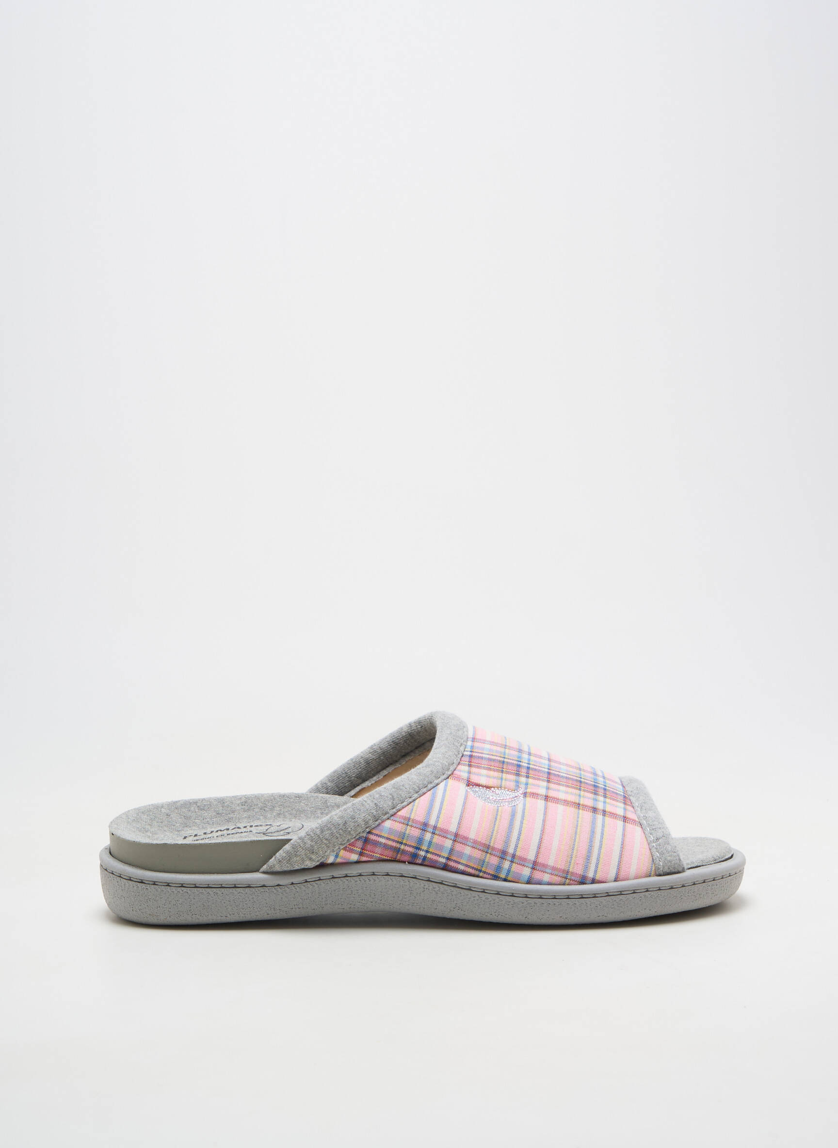 Chaussons/pantoufles talon plat jusqu'à 3cm gris ROAL femme