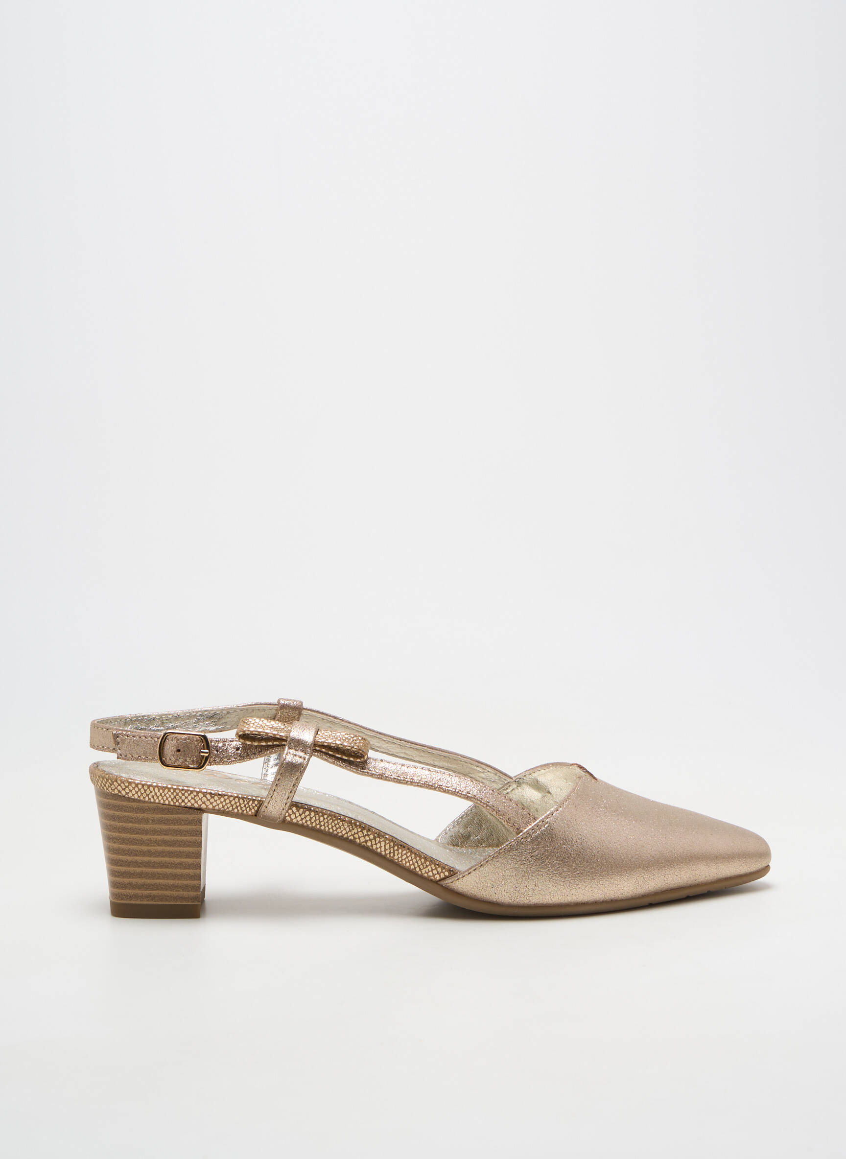 Sandales/nu pieds type de semelle amortissante talon de 4 à 6cm or SWEET femme