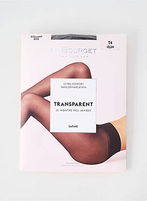 Collants elastique à la taille marron LE BOURGET femme