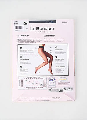 Collants stretch bleu LE BOURGET femme