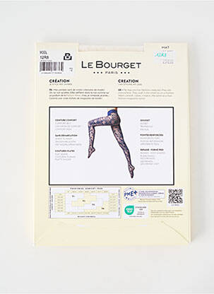 Collants stretch beige LE BOURGET femme