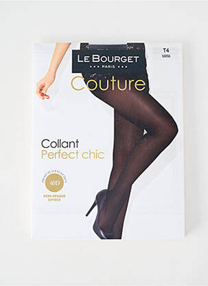 Collants stretch bleu LE BOURGET femme