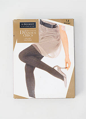 Collants stretch bleu LE BOURGET femme