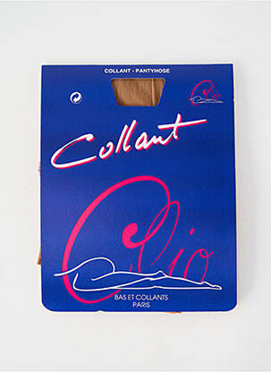 Collants stretch beige CLIO femme