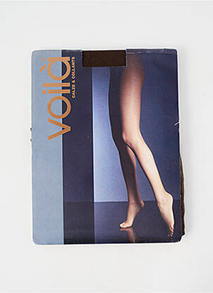 Collants stretch marron VOILA femme