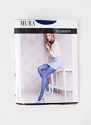 Collants stretch bleu MURA femme