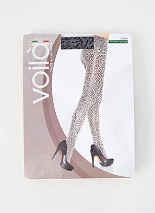 Collants stretch gris VOILA femme