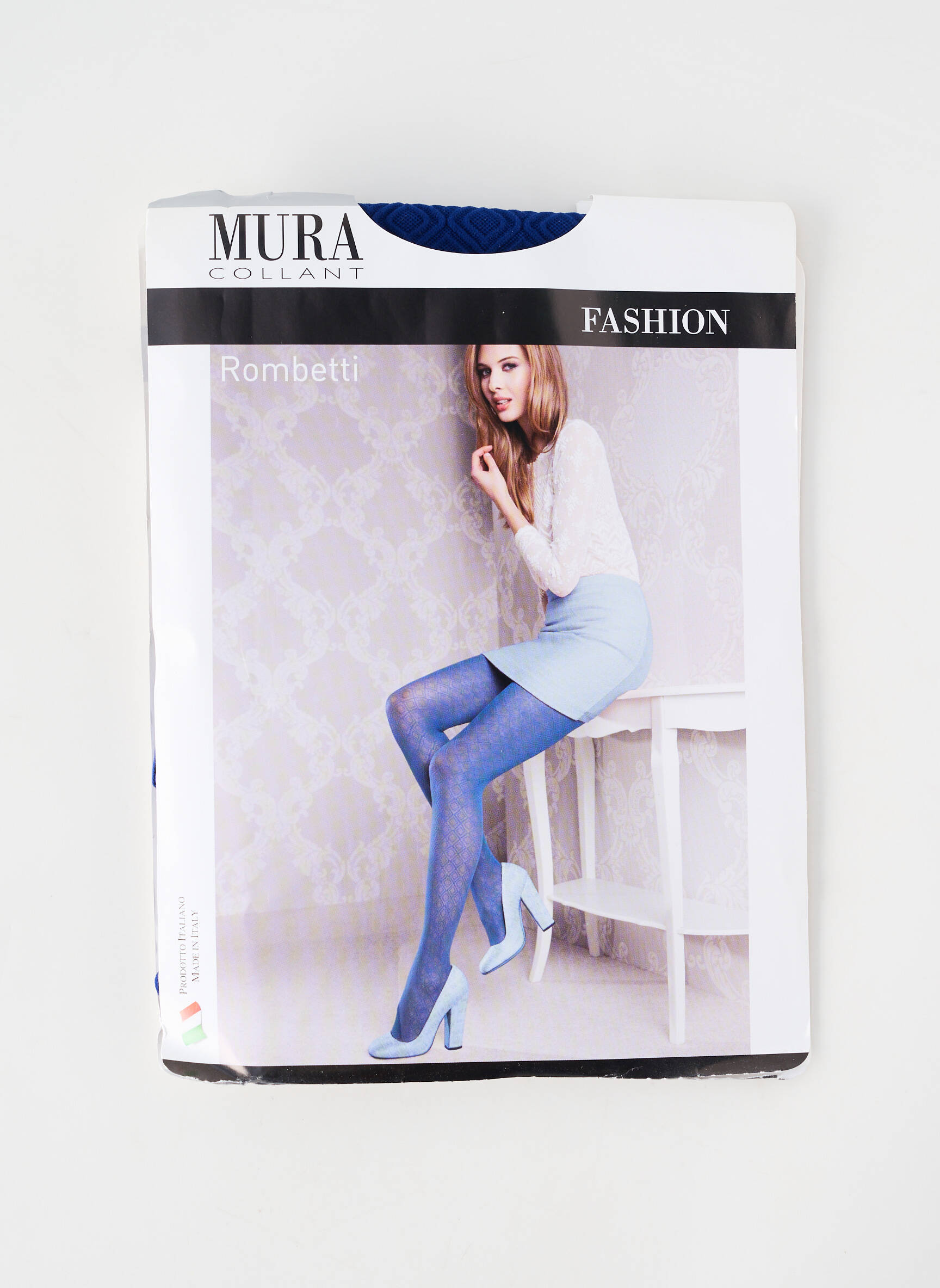 Collants stretch bleu MURA femme