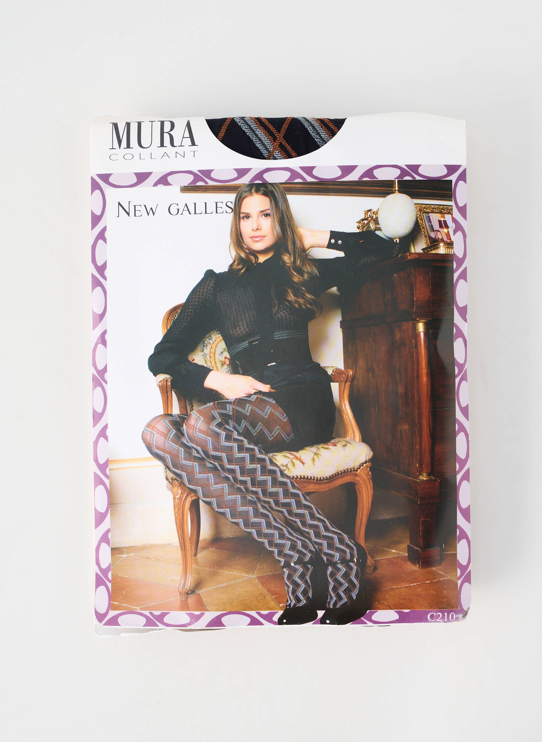 Collants stretch noir MURA femme