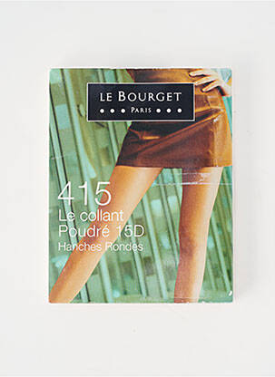 Collants stretch marron LE BOURGET femme
