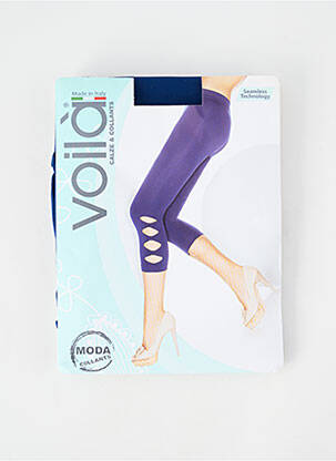 Collants stretch bleu VOILA femme