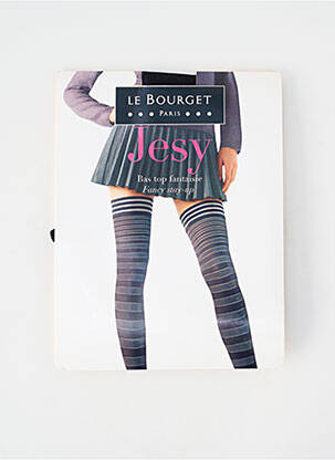 Bas stretch noir LE BOURGET femme