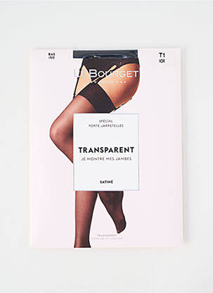 Bas stretch noir LE BOURGET femme