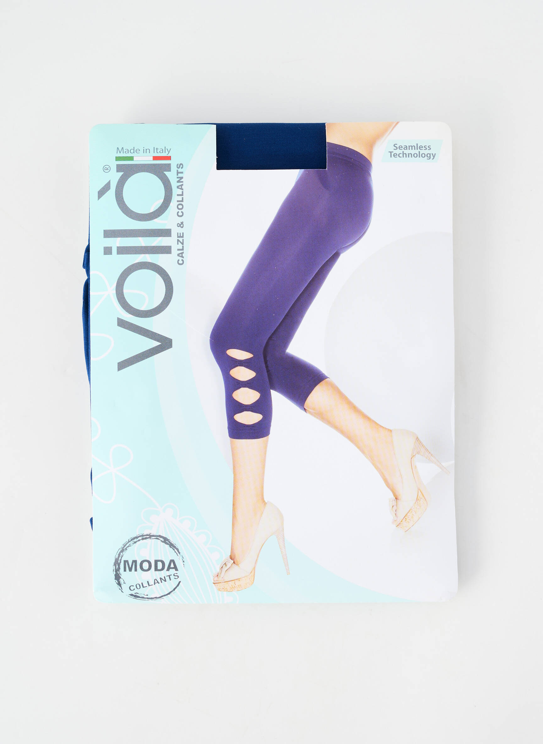 Collants stretch bleu VOILA femme