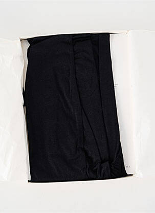 Collants stretch noir LE BOURGET femme