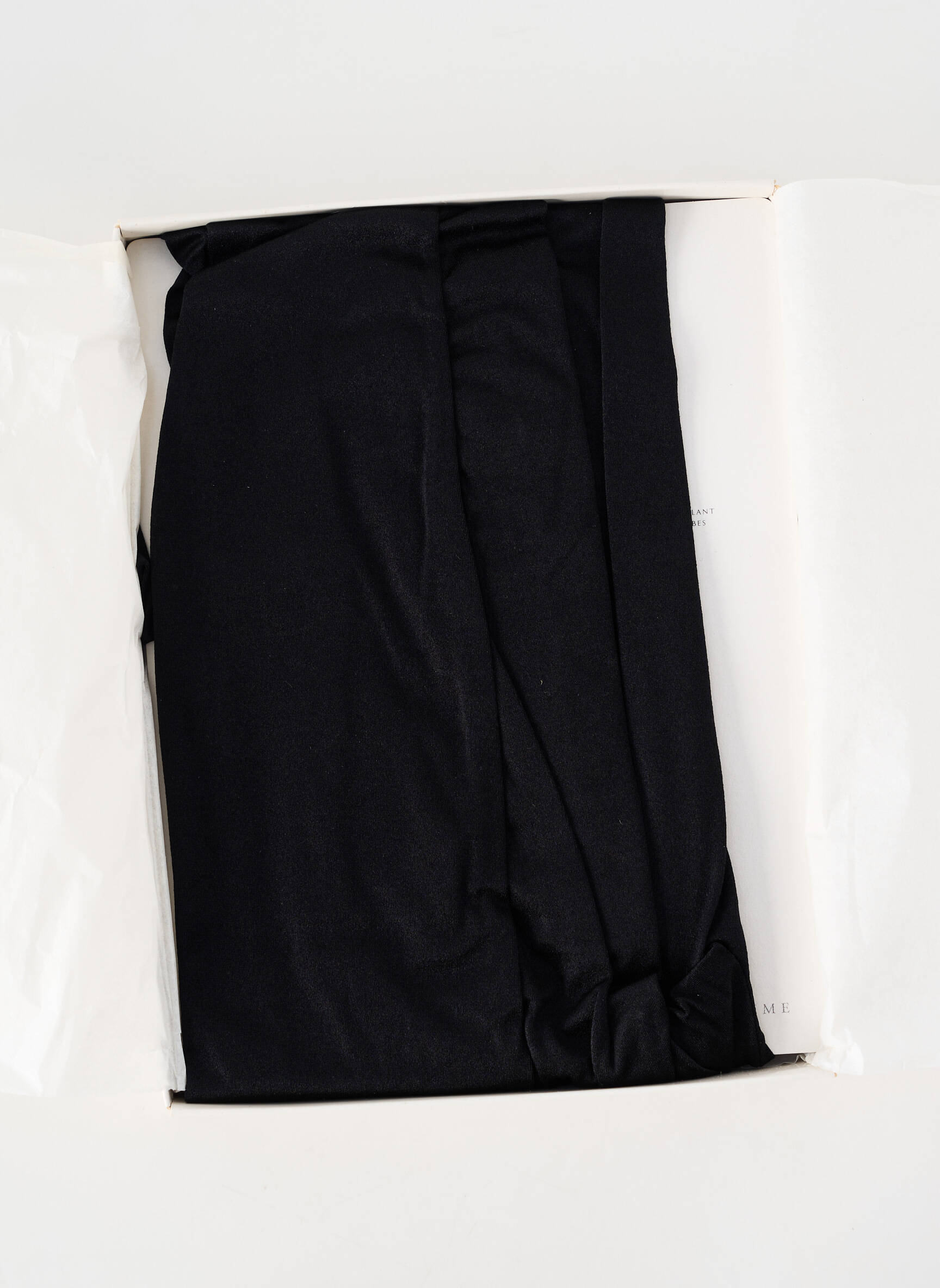 Collants stretch noir LE BOURGET femme
