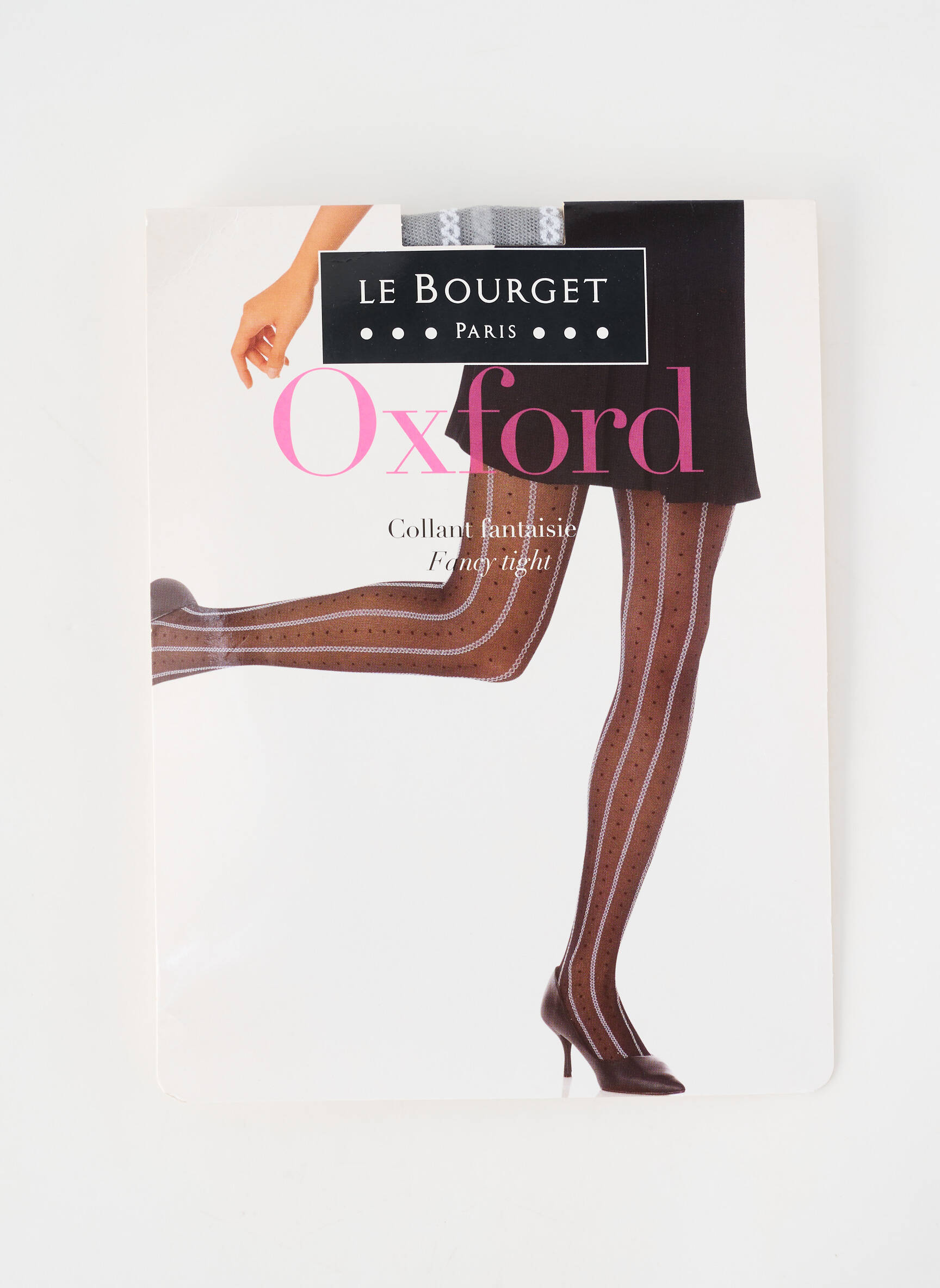 Collants stretch gris LE BOURGET femme
