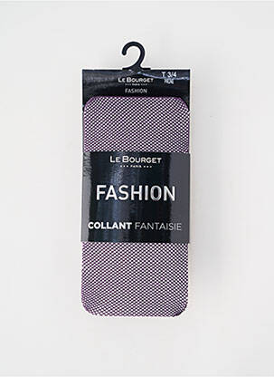 Collants stretch violet LE BOURGET femme