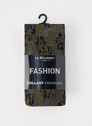 Collants stretch vert LE BOURGET femme