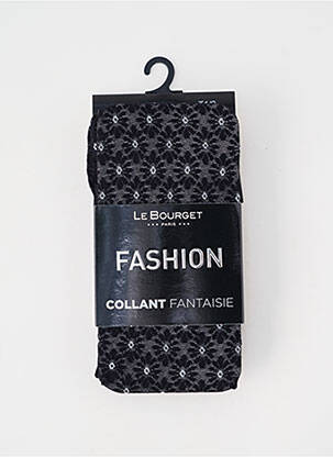 Collants stretch noir LE BOURGET femme