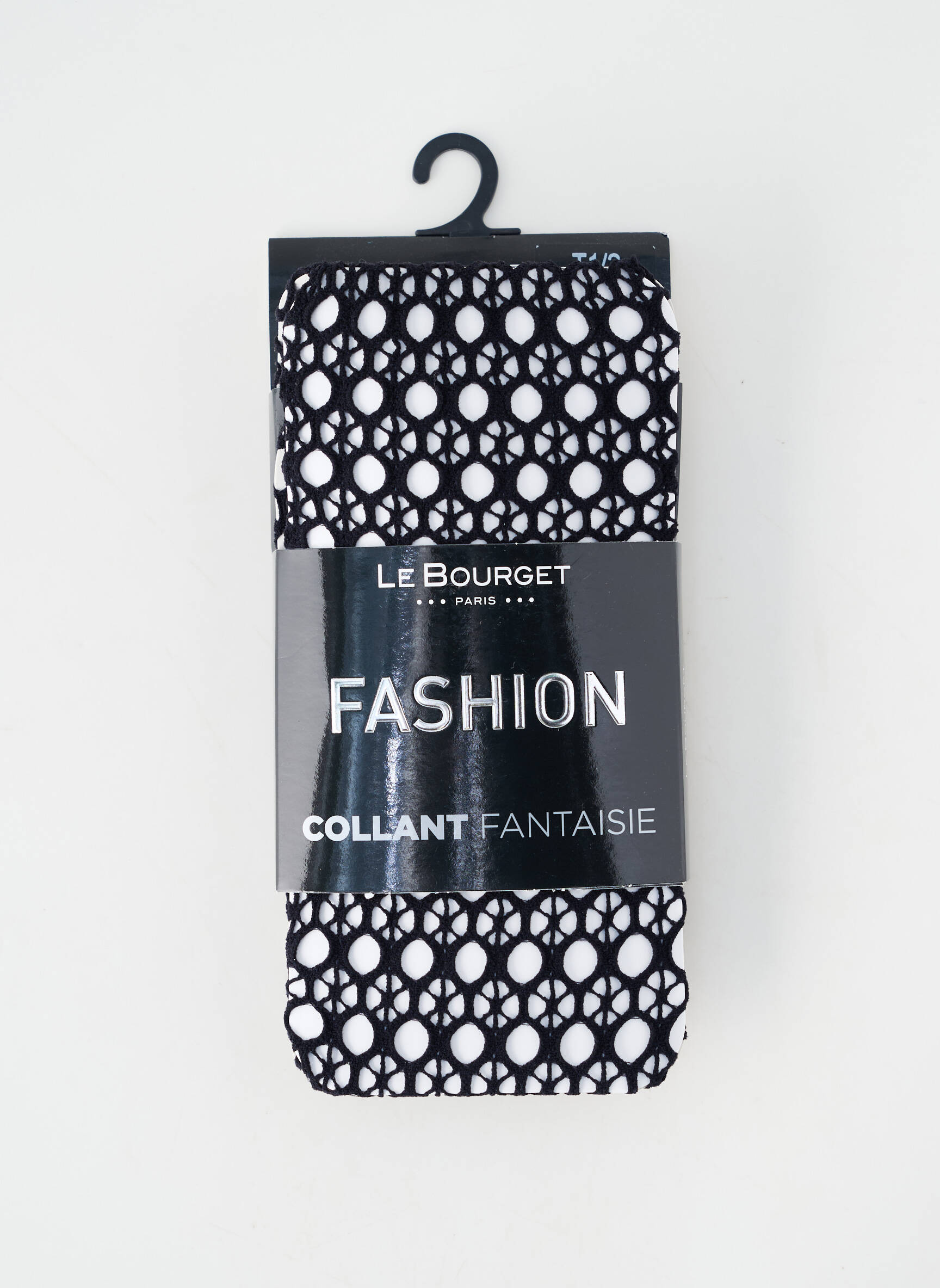 Collants stretch noir LE BOURGET femme