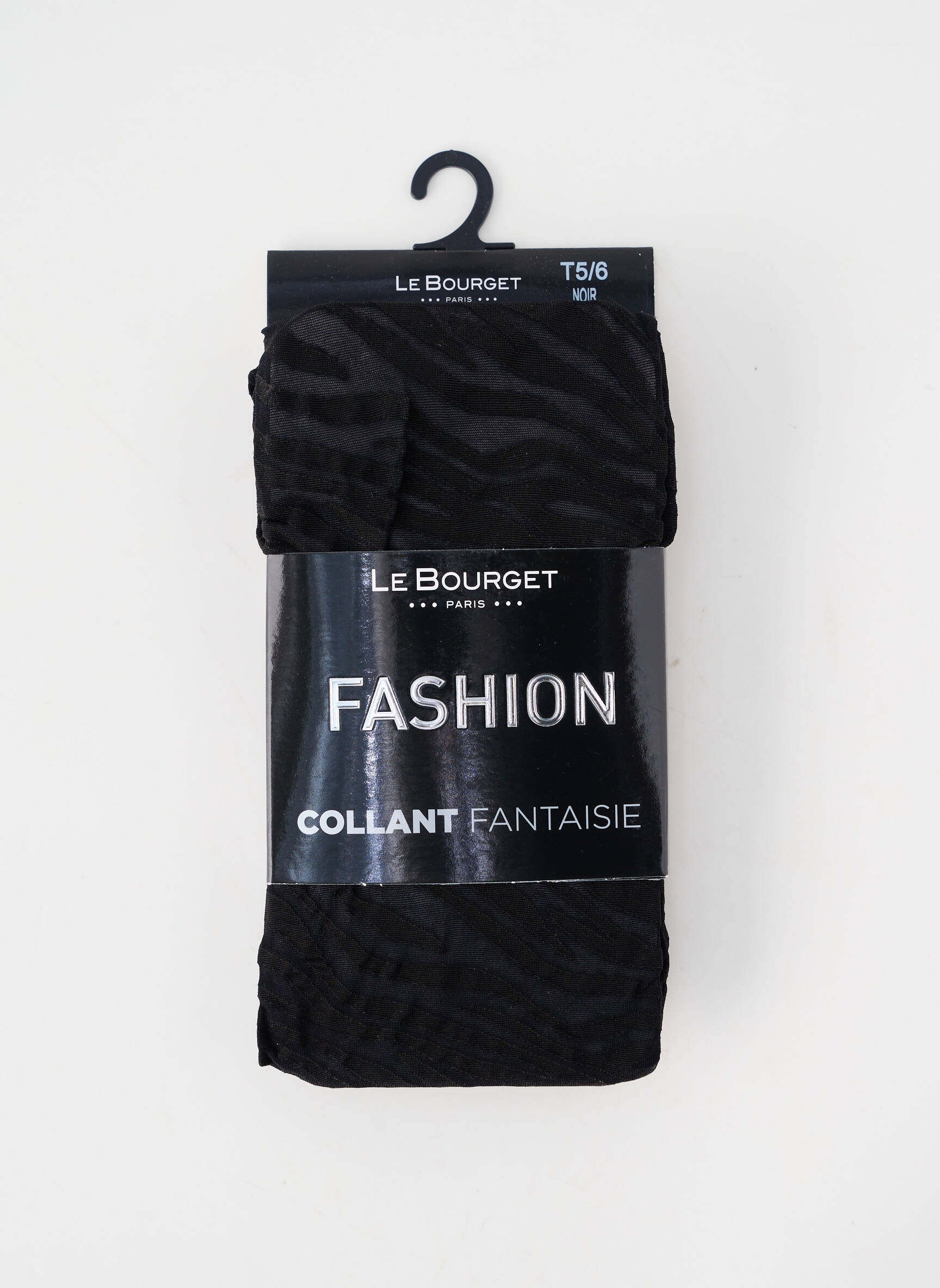 Collants stretch noir LE BOURGET femme