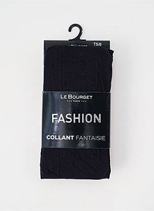 Collants stretch noir LE BOURGET femme