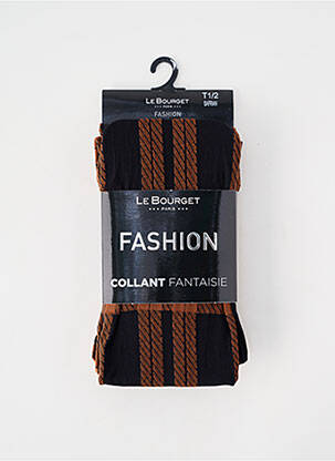 Collants stretch marron LE BOURGET femme