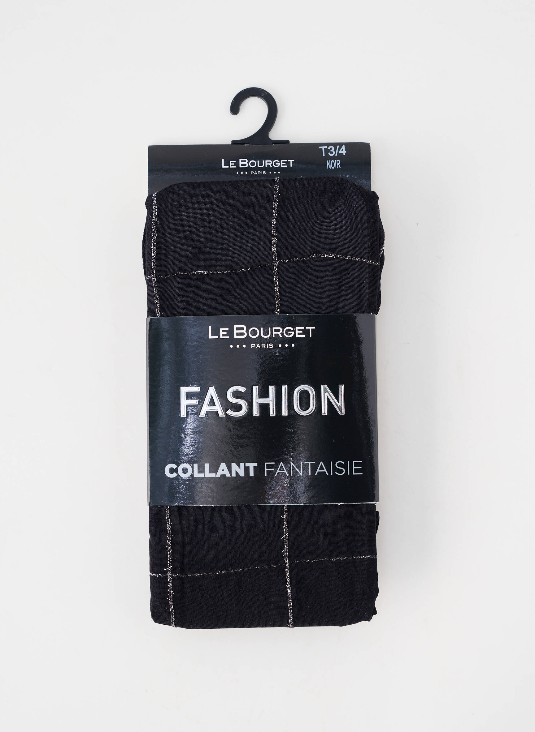 Collants stretch noir LE BOURGET femme