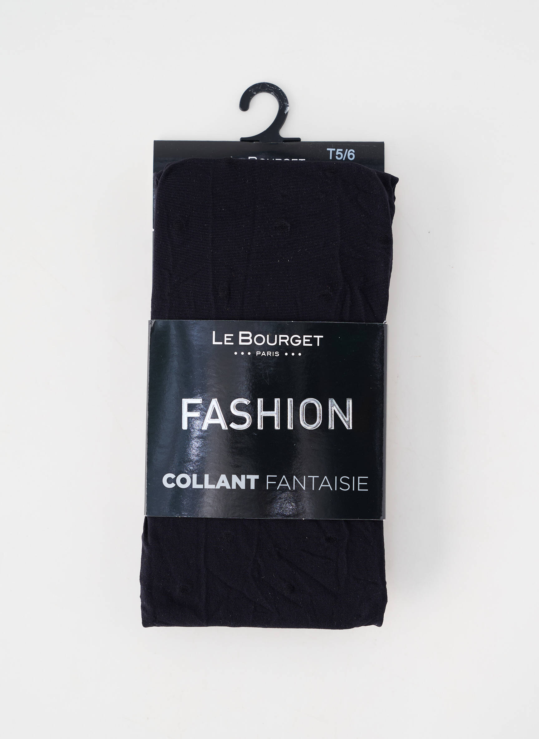 Collants stretch noir LE BOURGET femme