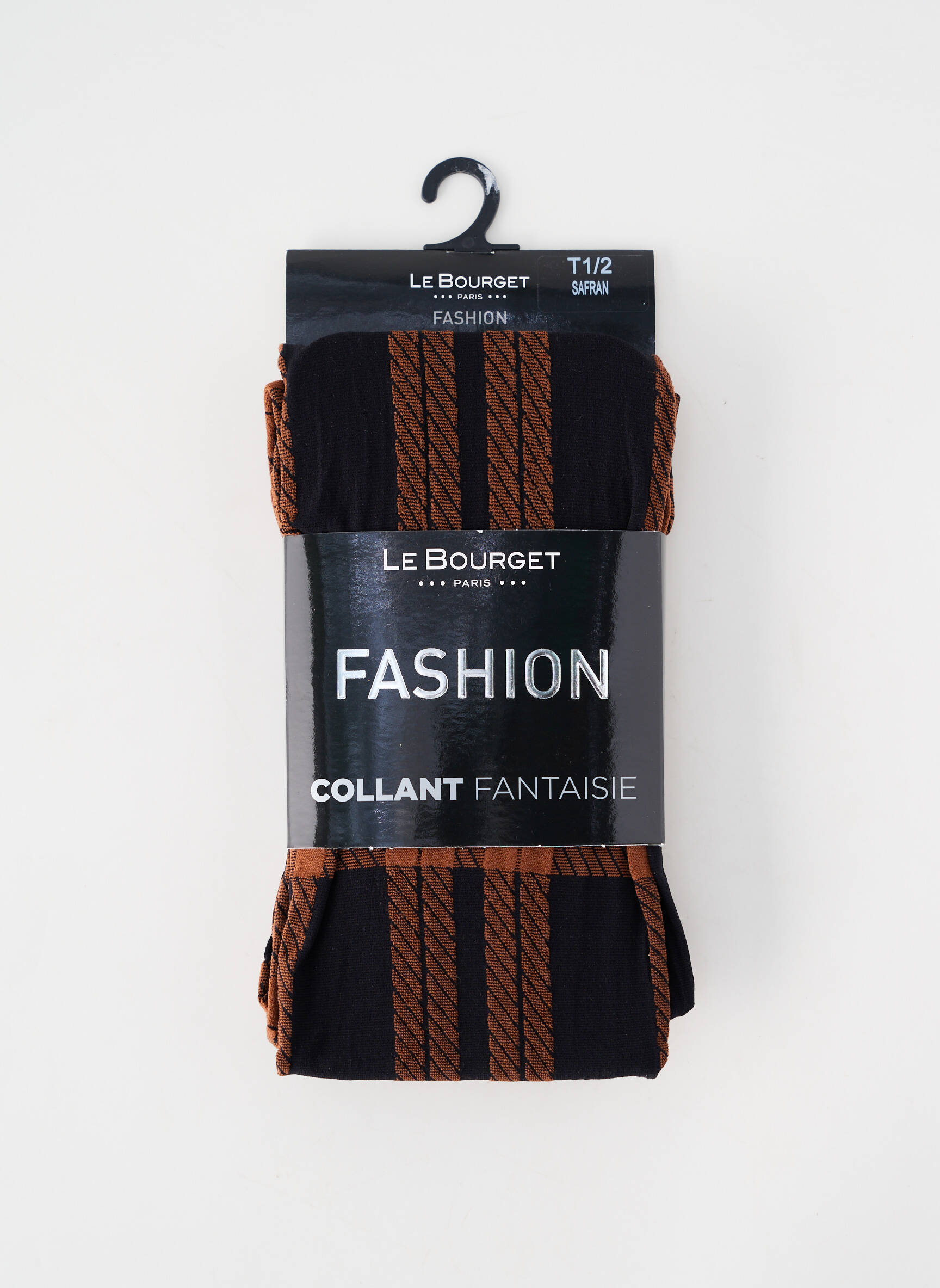 Collants stretch marron LE BOURGET femme