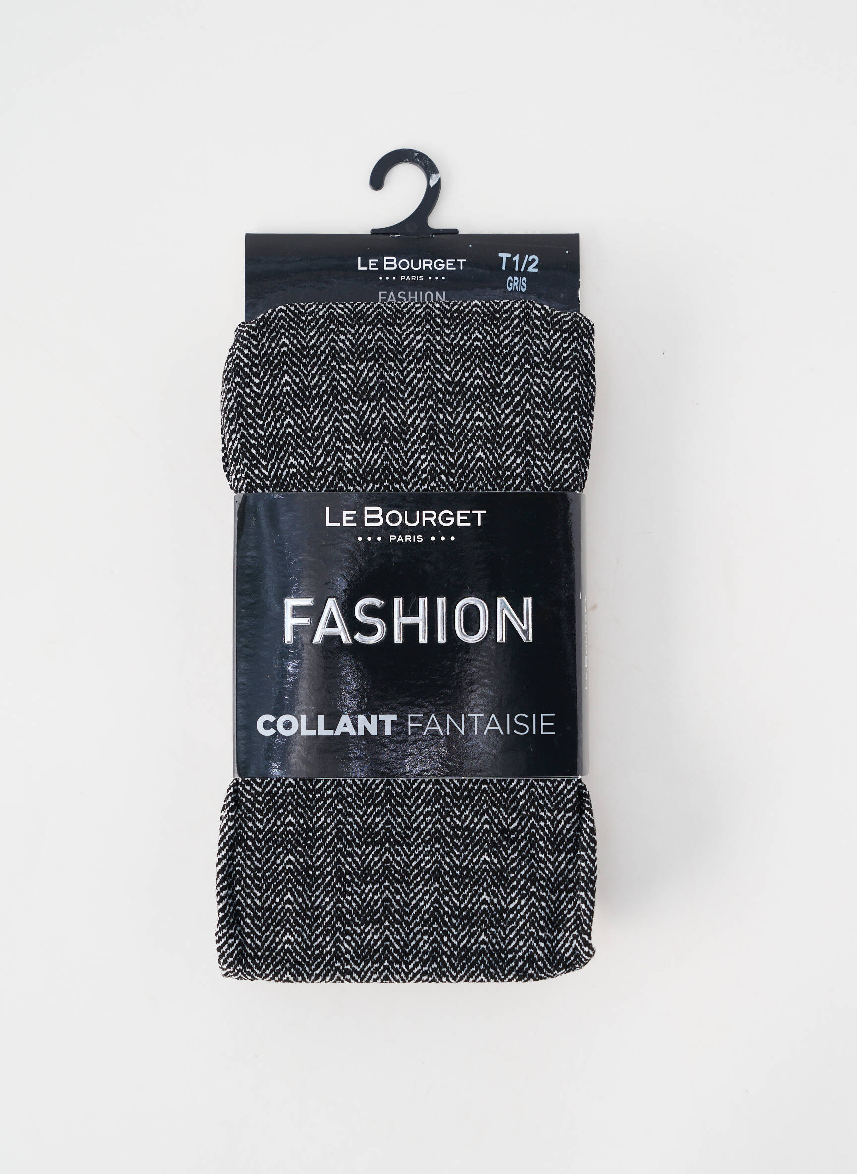Collants stretch noir LE BOURGET femme