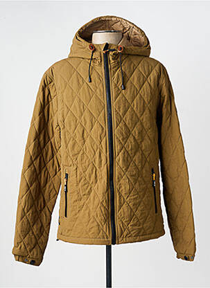 Blouson capuche beige DAYTONA homme