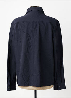 Veste casual coupe droite bleu DAYTONA homme