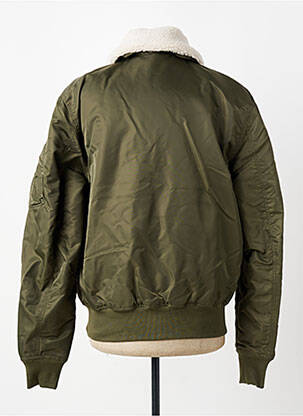 Doudoune manches longues sans capuche vert DAYTONA homme