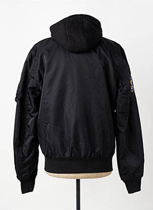 Blouson capuche noir DAYTONA homme